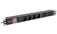 BASS POLSKA Rack PDU napojna letva 19" 8 utičnica